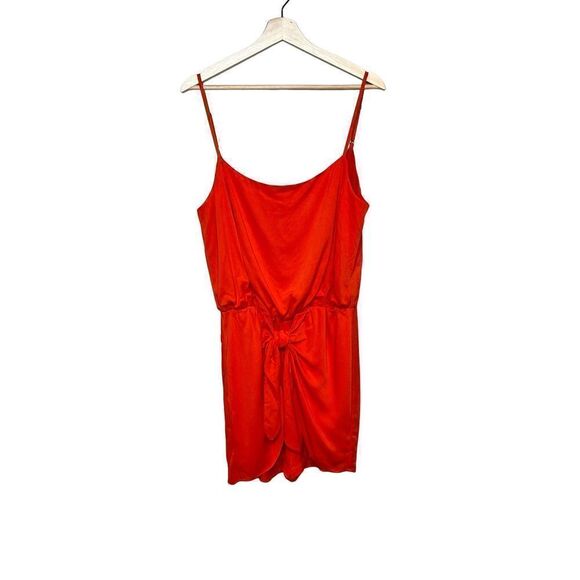 Gianni Bini NWT lipstick red short jumpsuit size M - Picture 2 of 14